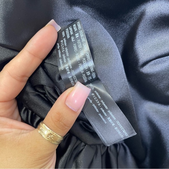 Zara Women’s ZW COLLECTION SHORT VELVET DRESS Sz XS - Picture 3 of 9